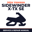 2024 Yamaha SIDEWINDER X-TX SE Service and Repair Manual - snowmobile workshop manual cover