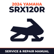 2024 Yamaha SRX120R Service and Repair Manual - snowmobile workshop manual cover