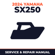 2024 Yamaha SX250 Service and Repair Manual - boat workshop manual cover