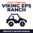 2024 Yamaha VIKING EPS RANCH Service and Repair Manual - side-by-side workshop manual cover