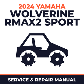 2024 Yamaha WOLVERINE RMAX2 SPORT Service and Repair Manual - side-by-side workshop manual cover