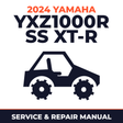 2024 Yamaha YXZ1000R SS XT-R Service and Repair Manual - side-by-side workshop manual cover
