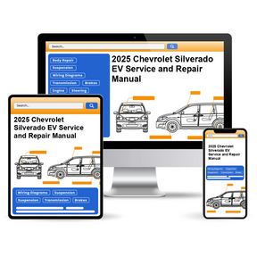 2025 Chevrolet Silverado EV service and repair manual