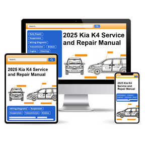 2025 Kia K4 service and repair manual