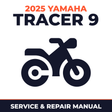 2025 Yamaha TRACER 9 Service and Repair Manual - motorcycle workshop manual cover