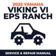 2025 Yamaha VIKING VI EPS RANCH Service and Repair Manual - side-by-side workshop manual cover