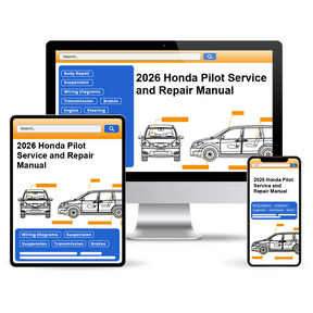 2026 Honda Pilot service and repair manual
