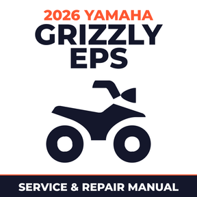 2026 Yamaha GRIZZLY EPS Service and Repair Manual - ATV workshop manual cover