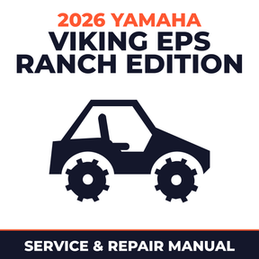 2026 Yamaha VIKING EPS RANCH EDITION Service and Repair Manual - side-by-side workshop manual cover