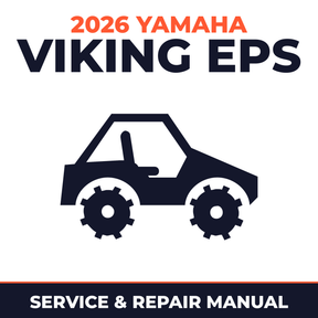 2026 Yamaha VIKING EPS Service and Repair Manual - side-by-side workshop manual cover