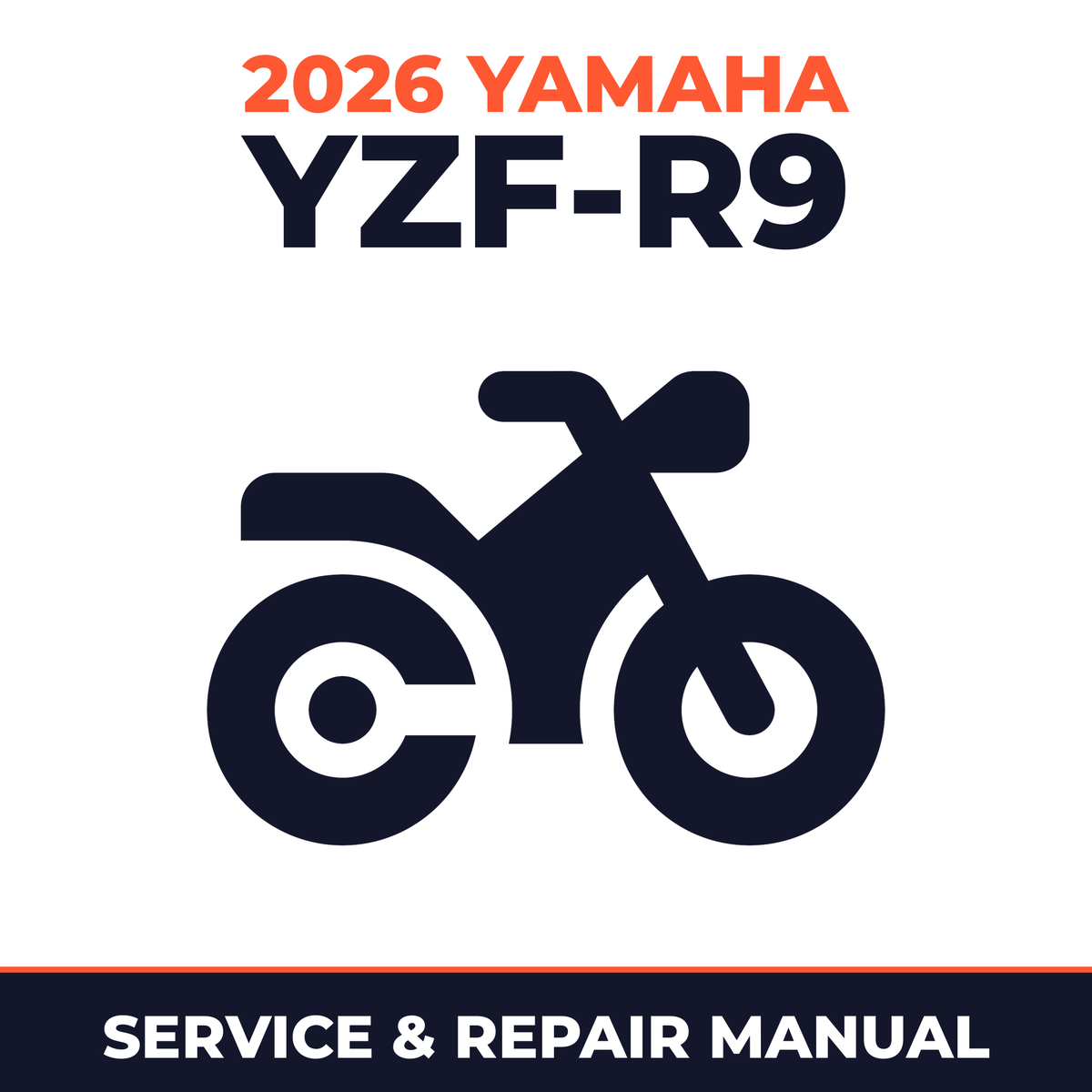 2026 Yamaha YZF-R9 Service and Repair Manual - motorcycle workshop manual cover