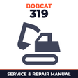 319 Compact Excavator Service Repair Manual