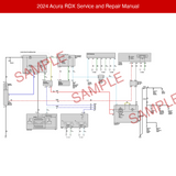2024 Acura RDX Service and Repair Manual