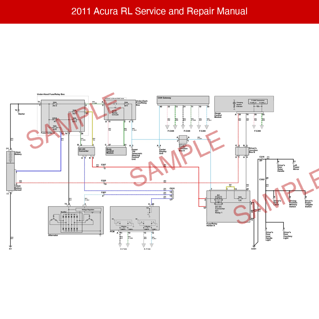 2011 Acura RL Service and Repair Manual