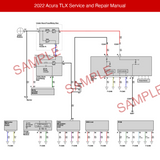 2022 Acura TLX Service and Repair Manual