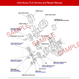 2023 Acura TLX Service and Repair Manual