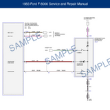 1983 Ford F-8000 Service and Repair Manual