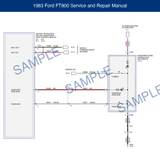 1983 Ford FT800 Service and Repair Manual