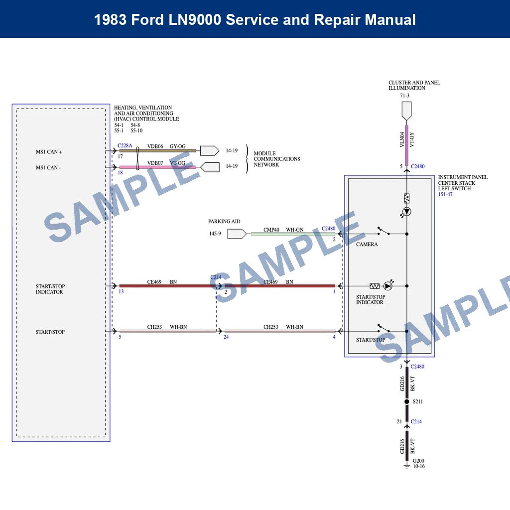 1983 Ford LN9000 Service and Repair Manual
