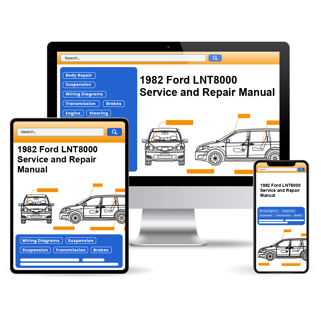 1982 Ford LNT8000 Service and Repair Manual