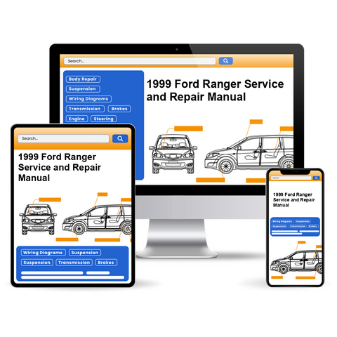 1999 Ford Ranger Service and Repair Manual