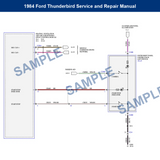 1984 Ford Thunderbird Service and Repair Manual