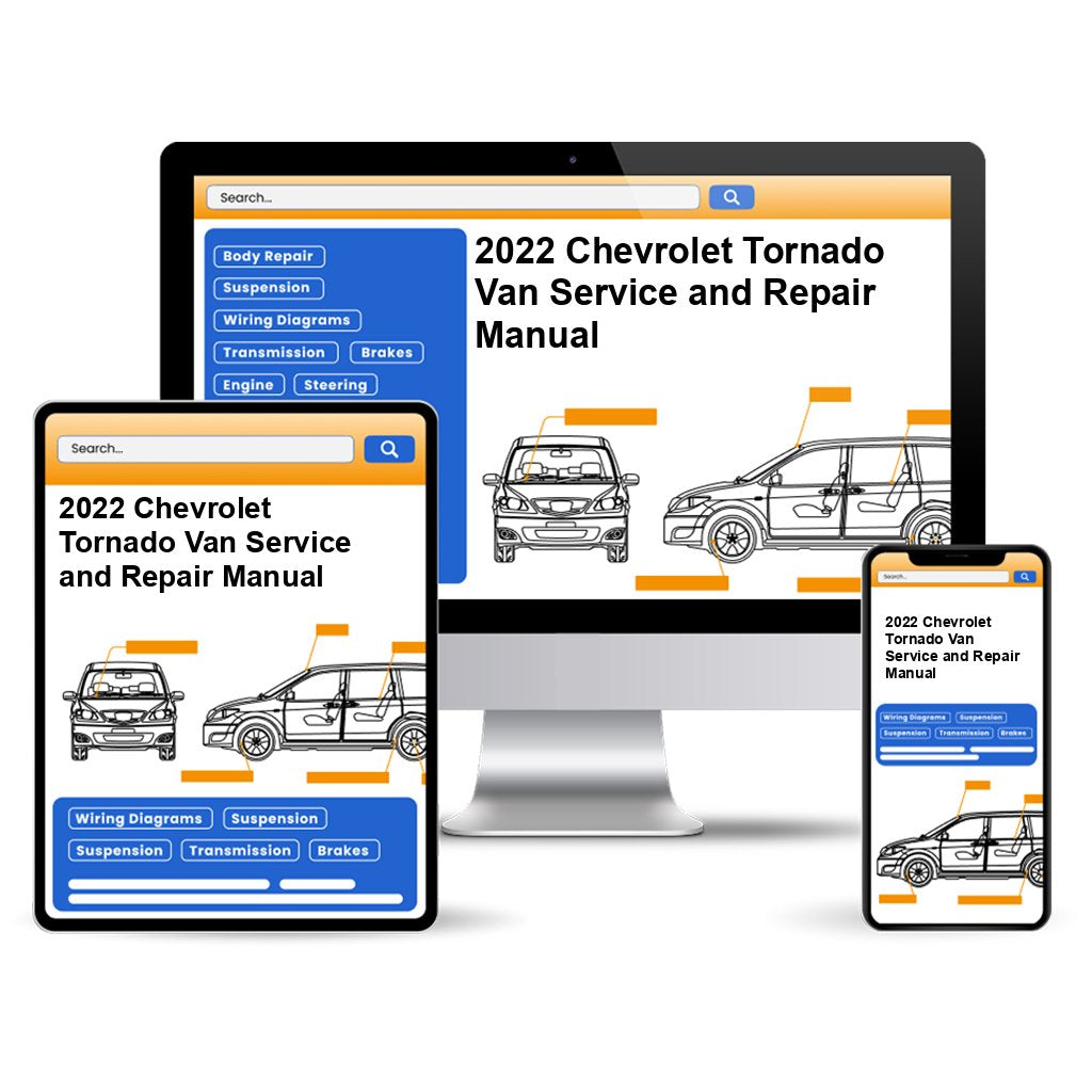 2022 Chevrolet Tornado Van Service and Repair Manual
