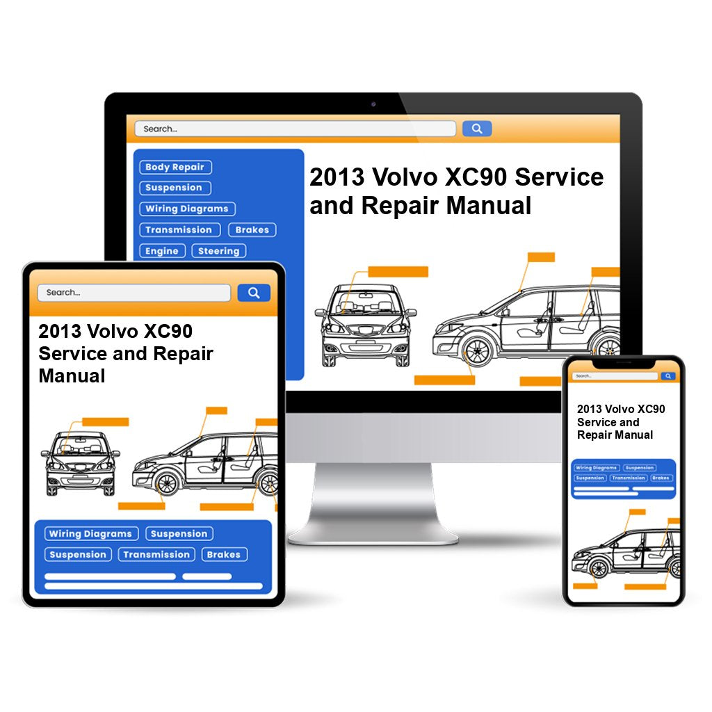2013 Volvo XC90 Service and Repair Manual