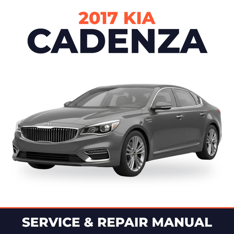 2017 Kia Cadenza Service and Repair Manual