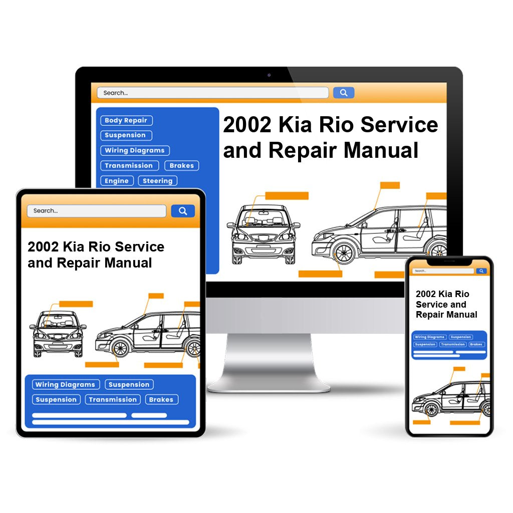 2002 Kia Rio Service and Repair Manual