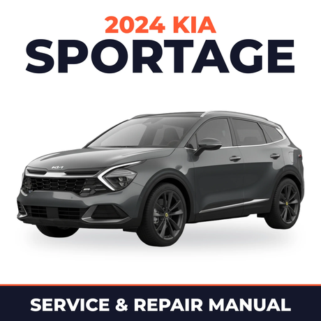 2024 Kia Sportage Service and Repair Manual