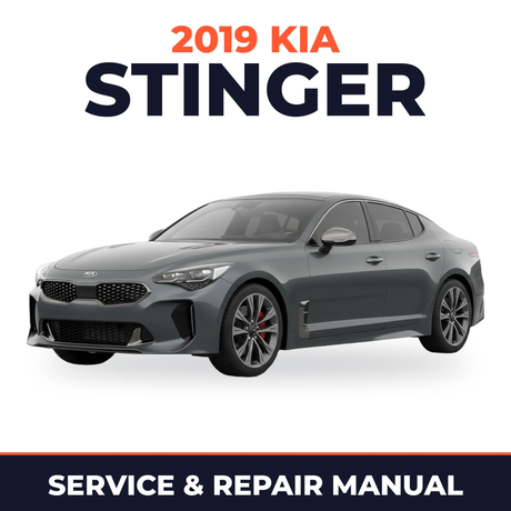 2019 Kia Stinger Service and Repair Manual