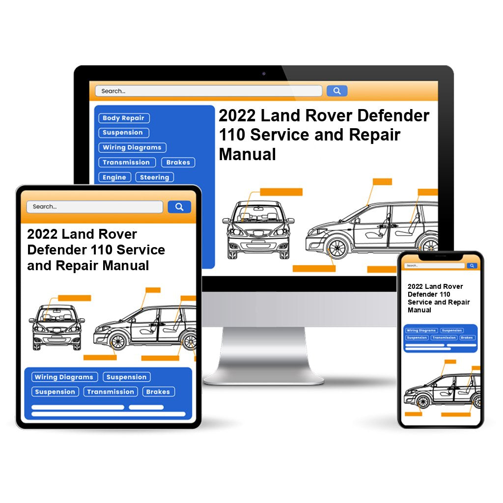 2022 Land Rover Defender 110 Service and Repair Manual