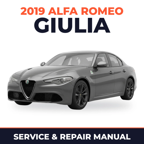 2019 Alfa Romeo Giulia Service and Repair Manual