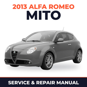 2013 Alfa Romeo Mito Service and Repair Manual