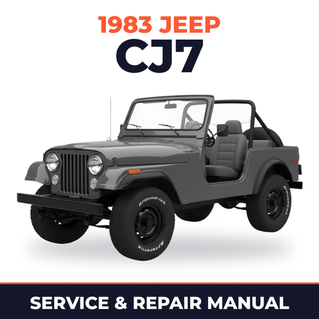 1983 Jeep CJ7 Service and Repair Manual
