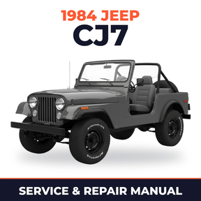 1984 Jeep CJ7 Service and Repair Manual