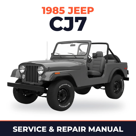 1985 Jeep CJ7 Service and Repair Manual