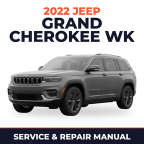 2022 Jeep Grand Cherokee WK Service and Repair Manual
