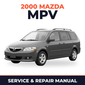 2000 Mazda MPV Service and Repair Manual