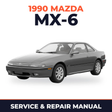 1990 Mazda MX-6 Service and Repair Manual