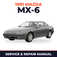 1991 Mazda MX-6 Service and Repair Manual