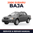 2006 Subaru Baja Service and Repair Manual
