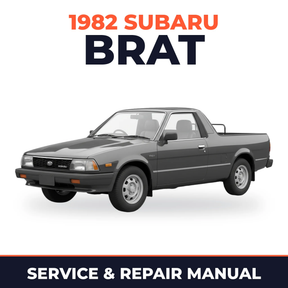 1982 Subaru Brat Service and Repair Manual