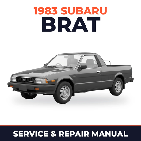 1983 Subaru Brat Service and Repair Manual