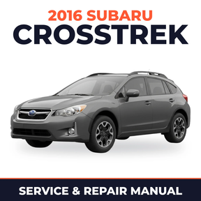 2016 Subaru Crosstrek Service and Repair Manual
