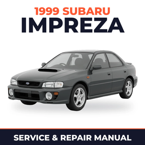 1999 Subaru Impreza Service and Repair Manual