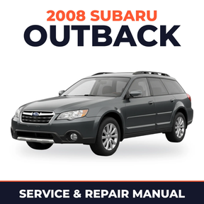 2008 Subaru Outback Service and Repair Manual
