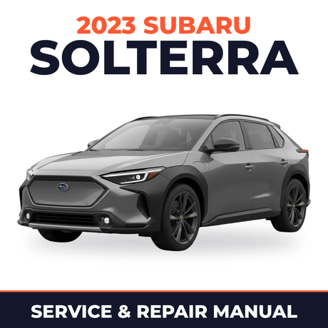 2023 Subaru Solterra Service and Repair Manual
