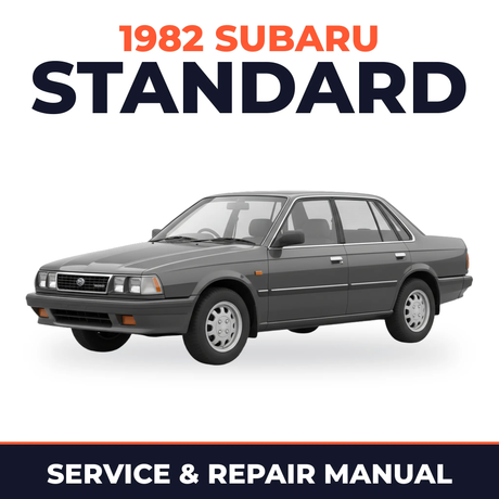 1982 Subaru Standard Service and Repair Manual